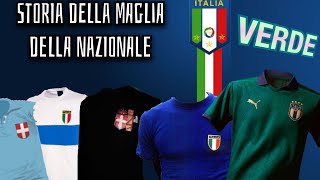 STORIA DELLA MAGLIA DELLA NAZIONALE ITALIANA [upl. by Atims473]