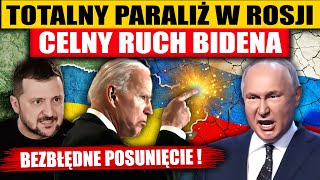 TOTALNY PARALIŻ W ROSJI  CELNY RUCH BIDENA [upl. by Attenweiler]