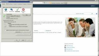 Add SharePoint site to your Trusted Sites in Internet Explorer [upl. by Ycnuahc429]