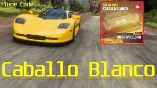 Caballo Blanco Speed Trap Anything Goes S2  Tune Code  Forza Horizon 5 [upl. by Anait]