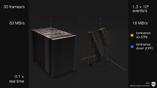 Sidebyside comparison of conventional and Neuromorphic cameras [upl. by Adnic]