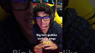 JONATHANGAMINGYT big hint godlike invite in pmgc😱jonathangamingbgmi shorgodlikebmpsgaming [upl. by Crane]