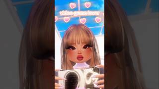 video game luvuhh💕ib imjustlailaa iskittydti dresstoimpress roblox dti shorts fyp explore [upl. by Ralyt975]