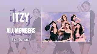 있지 음역대 ITZY All Members Full Vocal Range amp Support Annalysis 『 C3A5G6 』 [upl. by Jacquenette]