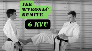 🟢ZIELONY PAS  KUMITE🥋 Wymagania egzaminacyjne na 6kyu 🥋 [upl. by Wes]