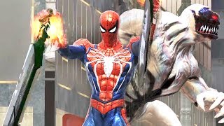 SpiderMan PS4 Web of AntiVenom  All Cutscenes Game Movie [upl. by Saval897]