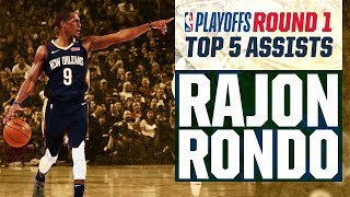 Rajon Rondos Top 5 Assists from Round 1 [upl. by Gulgee]