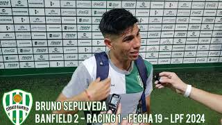 Bruno Sepúlveda  Banfield 2  Racing 1  Fecha 19  LPF 2024 [upl. by Yenattirb]