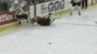 Kasparaitis hit on Lindros [upl. by Suzzy]