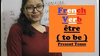 French Verb être [upl. by Kieffer982]