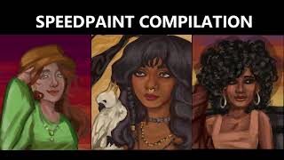 Speedpaint Compilation [upl. by Vallo]