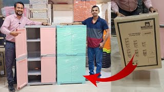 Nilkamal Freedom Mini Medium Plastic Cabinet for Storage Unboxing Review amp How to install 2024 [upl. by Acacia199]