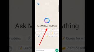 Whatsapp Meta Al  Whatsapp Meta Ai Kya Hai  How To Use Meta Ai in Whatsapp  Ask Meta Ai Whatsapp [upl. by Buller]