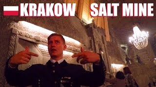 Krakow Poland The Wieliczka Salt Mine [upl. by Adiasteb642]