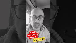 Legge 172024 in Gazzetta – Conversione DL 212 – Superbonus e 75 Barriere Archiettoniche [upl. by Eniloj]