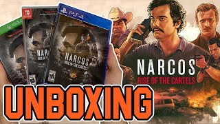 Narcos  Rise of the Cartels Xbox OneSwitchPS4 Unboxing [upl. by Leahcimnaj]