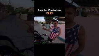 Aara hu 10 mint me😂  Dragger z900 fight viral trending [upl. by Eniluqcaj]