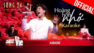 Karaoke Hoàng Hôn Nhớ  Anh Tú  Sóng 24 [upl. by Hakkeber]