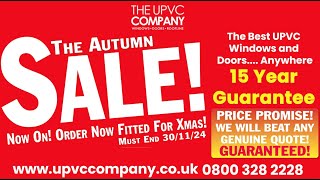 Double Glazing and UPVC Door Autumn Sale Now On [upl. by Daisey791]