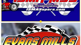 ISMAMSS Supermodifieds at Evans Mills Friday night heat races [upl. by Reace]