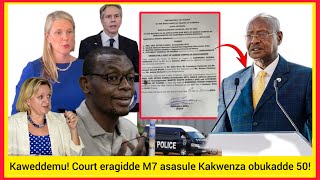 Kaweddemu Court ekwangamudde Museveni alagiddwa okusasula Kakwenza obukadde 50 lwamutulugunya [upl. by Rolph]