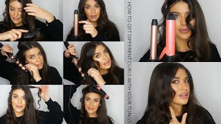 How to CHOOSE and USE your CURLING IRON or WAND for Different styles  Eleise [upl. by Dey]