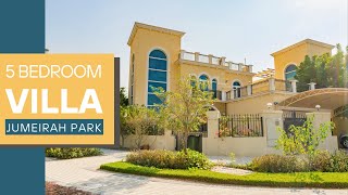 UPGRADED 4 BEDROOM  MAIDS ROOM  FOR SALE  Jumeirah Park [upl. by Ayra]