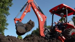 Kubota L47 Tractorloaderbackhoe [upl. by Mandi295]