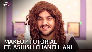 makeup tutorial ft Ashish Chanchlani  Amazon miniTV [upl. by Rosalynd281]