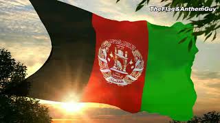 Flag and anthem of Afghanistan 201320212021 CC [upl. by Aciram]