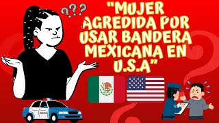 Cesar Soria Latinos MEXICANA SE OFENDE LA VECINA LE LLAMO A LA POLICIA POR PONER BNDERA MEXICANA [upl. by Fulbright]