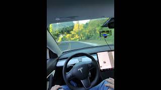 A vantagem do openpilot num tesla model3 2023 [upl. by Lainad]