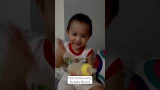 Baby version of Peel banana song [upl. by Ardisi]