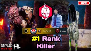 1 Killer Main Is Live  Dead By Daylight Mobile Live [upl. by Kippie989]