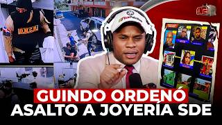 TOLENTINO FILTRA AUDIOS DE GUINDO JEFE DE LOS FANTASMAS ORDENÓ ASALTO A JOYERÍA SDE [upl. by Forsta]