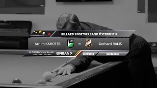 ÖSTM Einband 202324  Arnim KAHOFER gg Gerhard RALIS [upl. by Eitsyrc973]