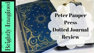 Peter Pauper Press Dotted Journal Review [upl. by Ordnassela659]