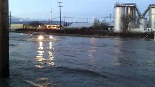 Flooding in Ellensburg WA  Dog town Video 001 [upl. by Oizirbaf]