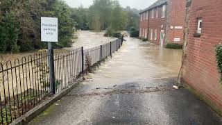 Duffield Floods 20102023  Village Court driveway [upl. by Betthezel607]