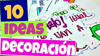 10 ideas de decoracion de frases 💎 Sarish [upl. by Lamrej]