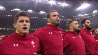 Anthems  Wales vs South Africa EOYT16 [upl. by Ainitsirk]