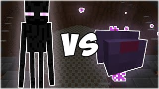 Enderman vs Endermite  Minecraft Mob Battle [upl. by Alissa208]