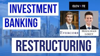 Evercore amp Houlihan Bankers Investment Banking Restructuring Training  Elevate with the Pros [upl. by Nrubloc]