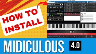 How To Install Midiculous 40 2024 [upl. by Yttam657]