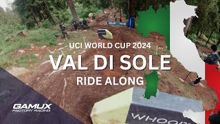 Track preview  Val di Sole Downhill World Cup 2024 [upl. by Ecniuq]