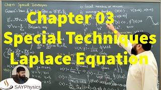 L241 Special Techniques Laplaces Equation Introduction [upl. by Nellac]