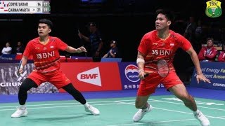 Smash Keras Tak Terbendung 🇮🇩Leo Rolly CarnandoDaniel Marthin vs 🇨🇵Lucas CorveeRonan Labar [upl. by Quent]