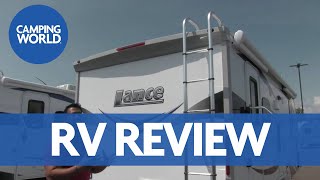 2017 Lance 1995  Luxury Travel Trailer  Palm Springs  RV Review [upl. by Eelarak]