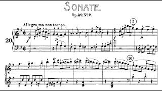 Beethoven Sonata No20 in G Major Op49 No2 Goode Lewis [upl. by Keefer563]