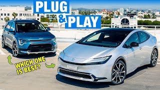 2023 Toyota Prius Prime vs 2023 Kia Niro PHEV  Plugin Hybrid Comparison  MPG Interior amp More [upl. by Itnaihc100]